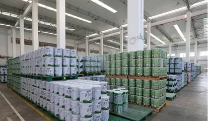 三棵樹:一桶油漆4秒下線,全程安全無污染生產(chǎn)!-中國涂料在線